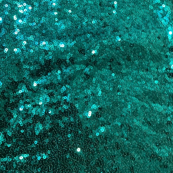 NWT Just Quella green sequin cut out, body cone, mini party dress size XS. - Picture 5 of 12